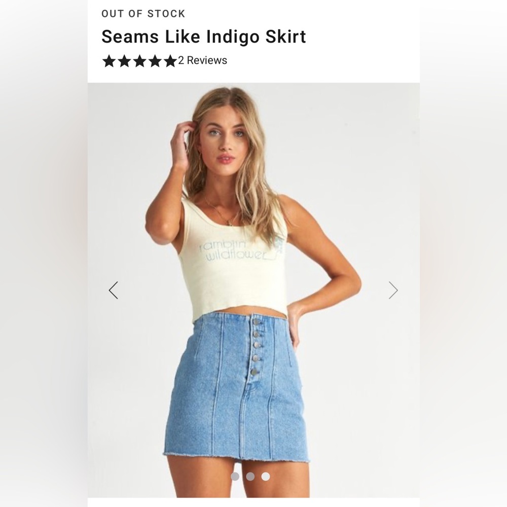 Billabong Denim Skirt